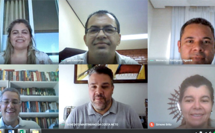Na reunião foram alinhadas ações preventivas de controle externo e interno no combate ao novo Coronavírus 
