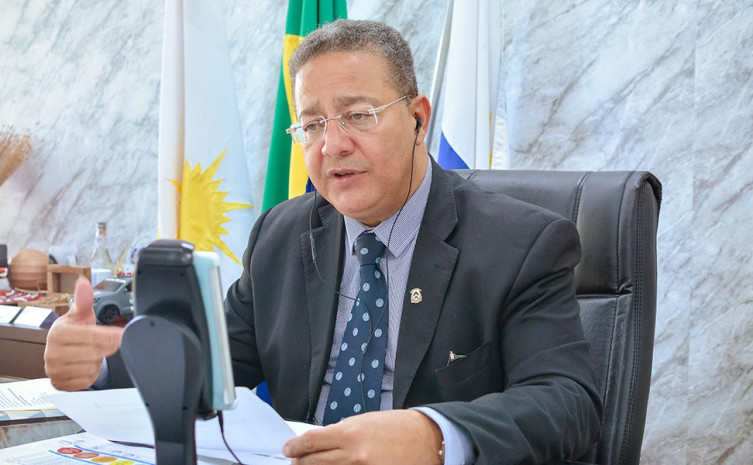Tom Lyra participou da live com o presidente da Acipa nesta sexta