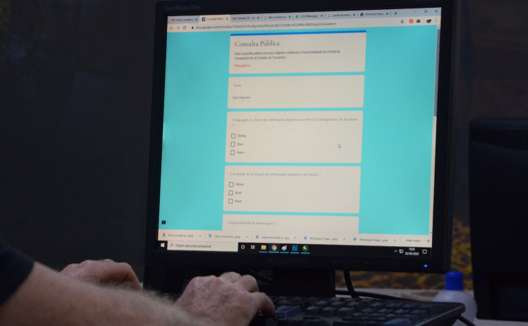 Na consulta pública o cidadão pode avaliar as funcionalidades do Portal