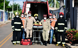 Corpo de Bombeiros Militares continua na linha de frente contra a Covid-19 no Tocantins