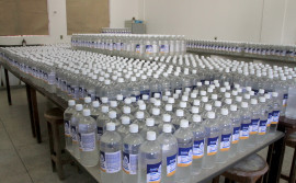 Unitins produz 2 mil litros de álcool em gel 70%