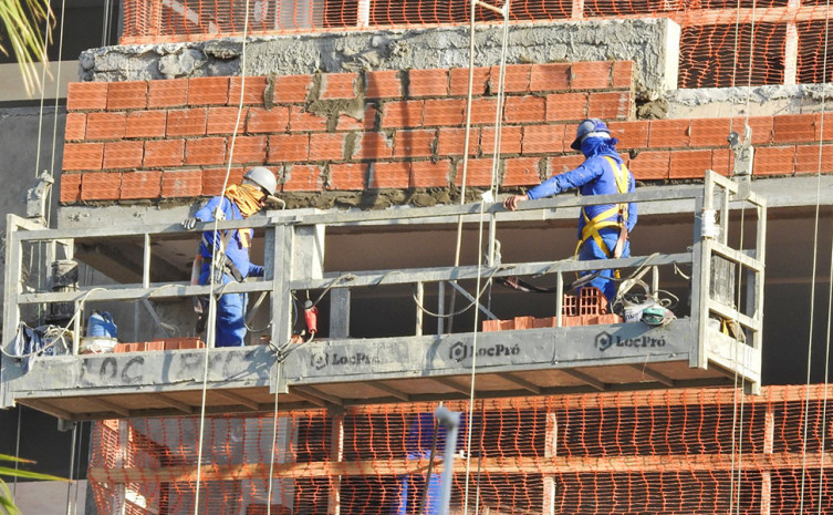 Construção civil apresentou os melhores desempenhos dentre os setores analisados