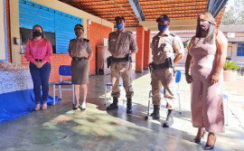 Policiais militares integram equipe de escola que fará parte do Programa Nacional das Escolas Cívico-Militares