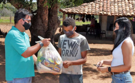 Projeto Foco no Fogo leva cestas básicas e kits de combate ao novo Coronavírus para famílias carentes da zona rural