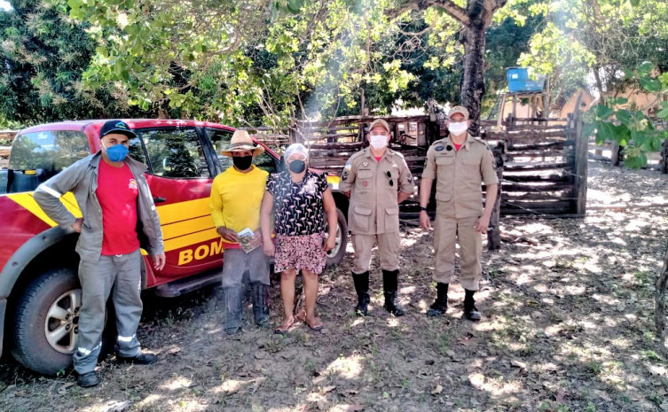 Presença do Corpo de Bombeiros Militar em São Félix ajuda na prevenção e combate a incêndios florestais no Parque Estadual do Jalapão
