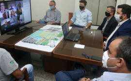 Representantes do Governo do Tocantins e do setor produtivo se reúnem com gestores do Banco da Amazônia para planejar aplicação de recursos financeiros para 2021