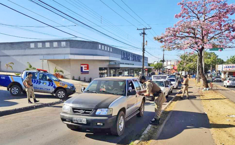 A Operação visa conscientizar a população sobre os cuidados com o ciclista