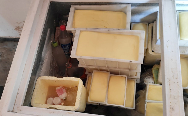 Fiscalização constatou produção clandestina de queijos em péssimas condições de higiene