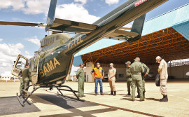 Estado do Tocantins conta com mais um helicóptero para fiscalizar e combater incêndios florestais