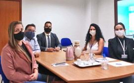 Gestor da Secretaria de Administração do Estado do Tocantins realiza visita técnica a Corregedoria do TCE-TO