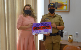 Polícia Militar encerra ações da campanha de combate à violência contra mulher em Palmas