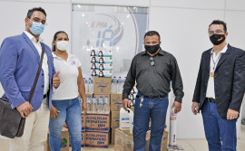 Governo do Tocantins entrega kit de prevenção à Covid-19 no É Pra Já de Araguaína