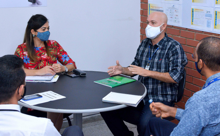 Indústria e Comércio recebe chefe do escritório da Codevasf no Tocantins para discutir parceria estratégica entre as instituições