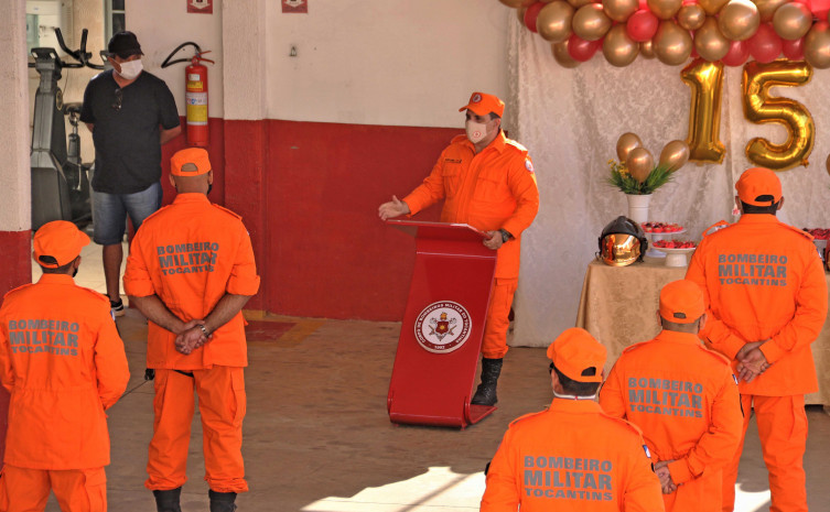 A 2ª Cia foi criada em 2005 e atende a metade da população de Palmas