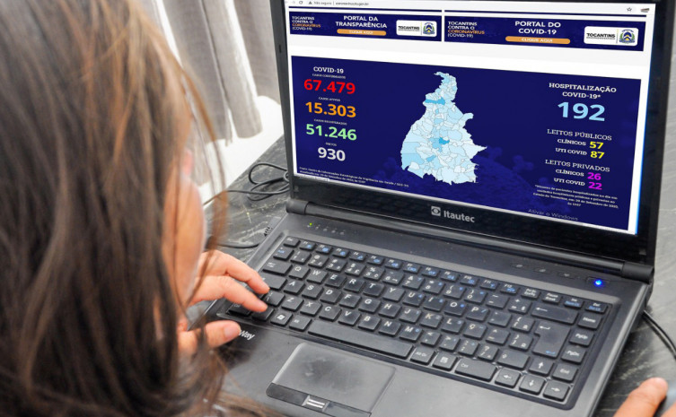 Portal reúne dados de saúde, legislação, gastos públicos e demais informações sobre às ações de controle da pandemia