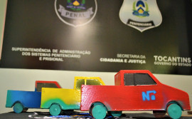 Carrinhos artesanais produzidos por pessoas privadas de liberdade irão alegrar o Dia das Crianças em comunidades de Palmas e Palmeirópolis