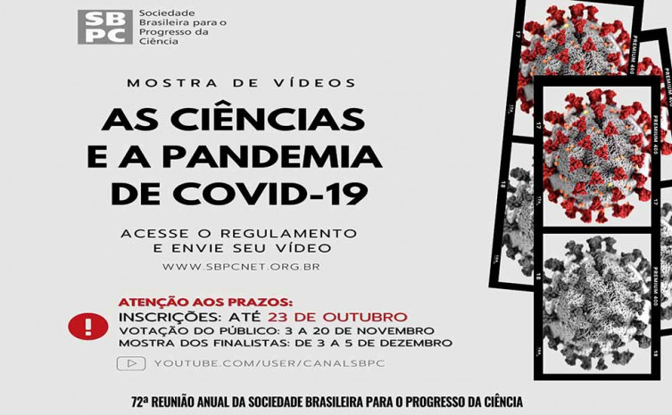 Os interessados têm até o dia 23 de outubro para enviar suas produções