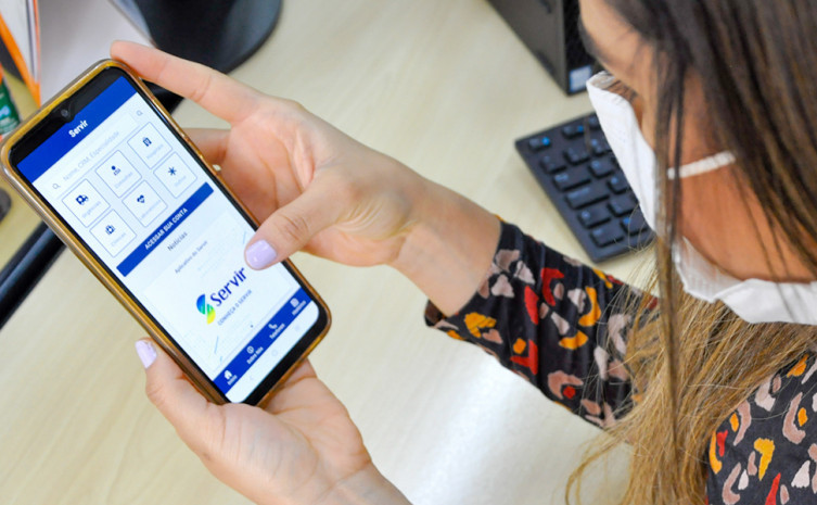 Servir disponibiliza o aplicativo no qual o beneficiário tem acesso a todos os dados e cartão digital