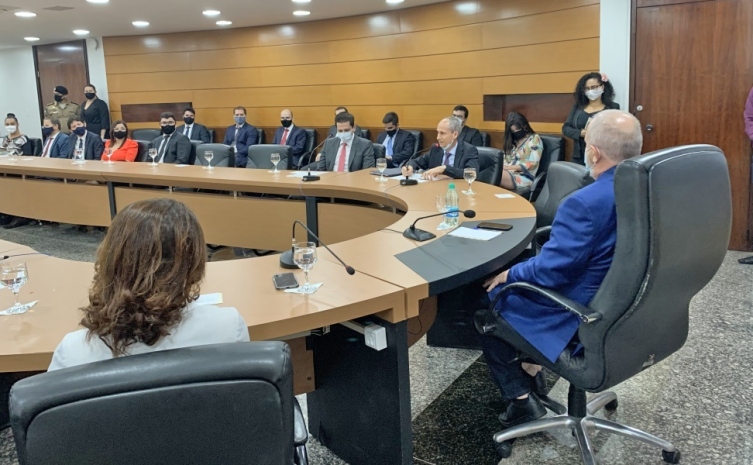 Solenidade de nomeação dos procuradores do Estado teve participação do governador Mauro Carlesse em outubro