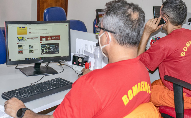 Cadastros e credenciamentos serão feitos via site do Corpo de Bombeiros até final de março de 2021