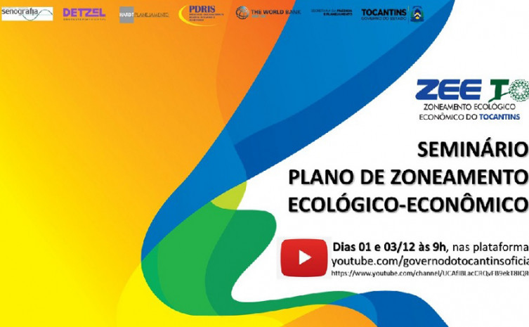 ZEE-TO é um instrumento estratégico de gestão territorial para a promoção do desenvolvimento econômico de forma ambientalmente sustentável