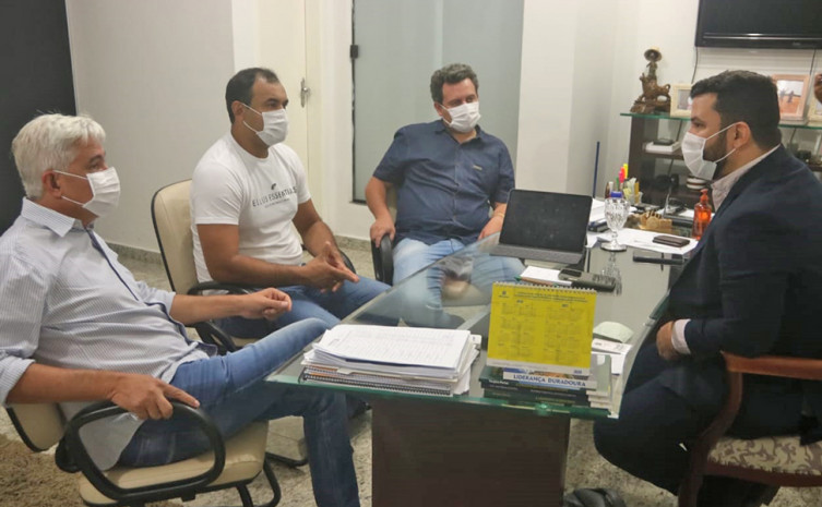 Reunião com os prefeitos eleitos de Wanderlândia e Darcinópolis, Djalma Júnior e Jackson Soares