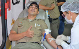 Polícia Militar promove campanha de doação de sangue em Palmas