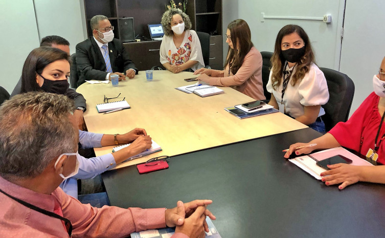 Na ocasião o secretário Tom Lyra, apresentou a equipe de trabalho e se colocou a disposição para contribuir no desenvolvimento de ações e projetos