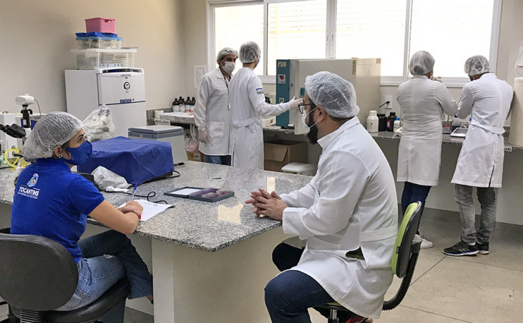 Visita da Fapt ao Laboratório de Vacinas da UFT – Gurupi