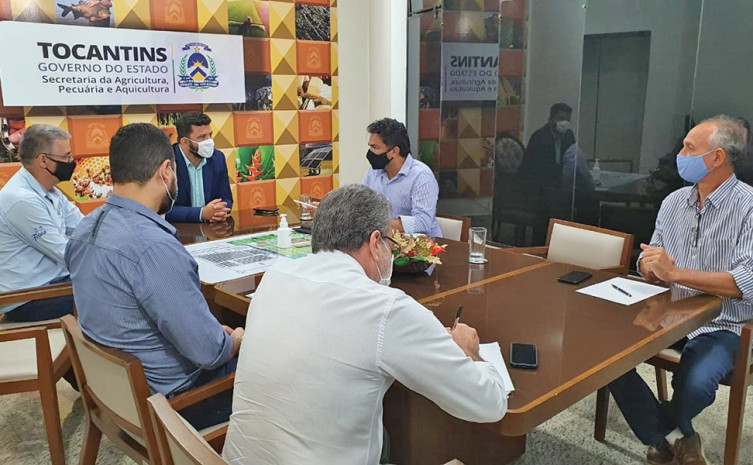 Apresentação da Central de Abastecimento de Palmas aos representantes da Nova Ceasa Piauí