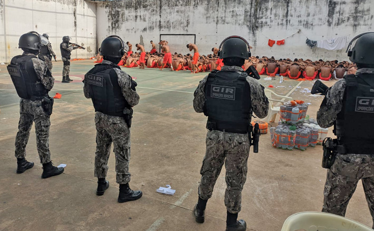 Polícia Penal realiza revistas gerais nas três casas prisionais de