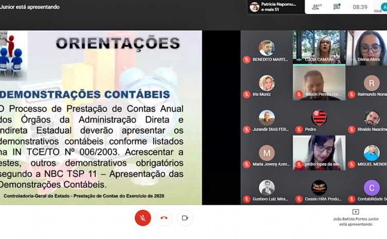 Primeiro dia de reunião foi dedicada a servidores da área de Contabilidade das pastas