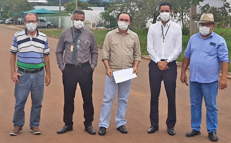 Equipe técnica da Sics visita os distritos industriais de Paraíso do Tocantins