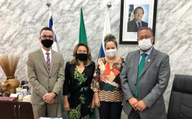 Secretário Tom Lyra recebe prefeita Josi Nunes de Gurupi para discutir parcerias com o Governo do Tocantins