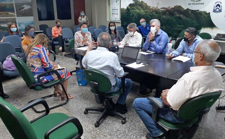 A secretária do Meio Ambiente e Recursos Hídricos, Miyuki Hyashida, no Fórum Tocantinense de Comitês de Bacias Hidrográficas
