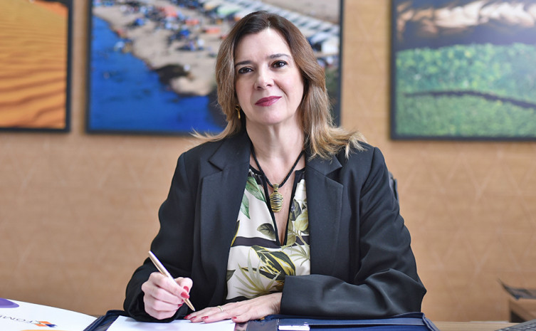 Presidente da Agência de Fomento, Denise Rocha