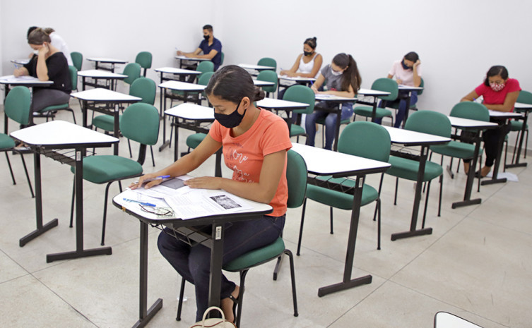 Provas foram aplicadas presencialmente no dia 27 de janeiro