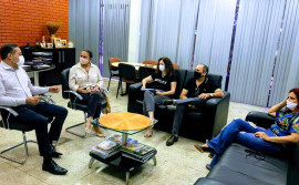 Presidente da Adetuc recebe Diretoria da Abrajet para estreitar relações e conhece projetos da entidade voltados ao turismo