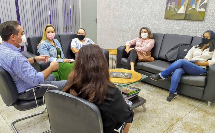 Reunião com as representantes da UFT ocorreu nesta sexta-feira, 19