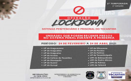 Seciju inicia fase da 2ª Temporada da operação Lockdown no Sistema Penal