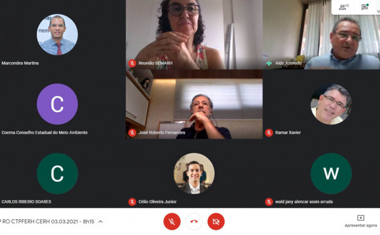Reunião foi realizada por videoconferência nesta quarta-feira, 3