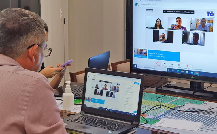Secretário Jaíme Café fez abertura na webinar na manhã desta quinta, 4