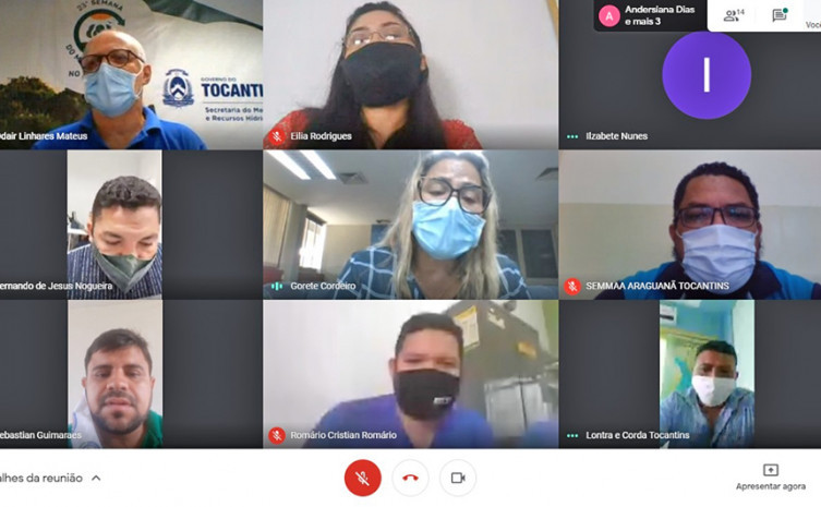 O 1º encontro do ano foi realizado por meio de videoconferência
