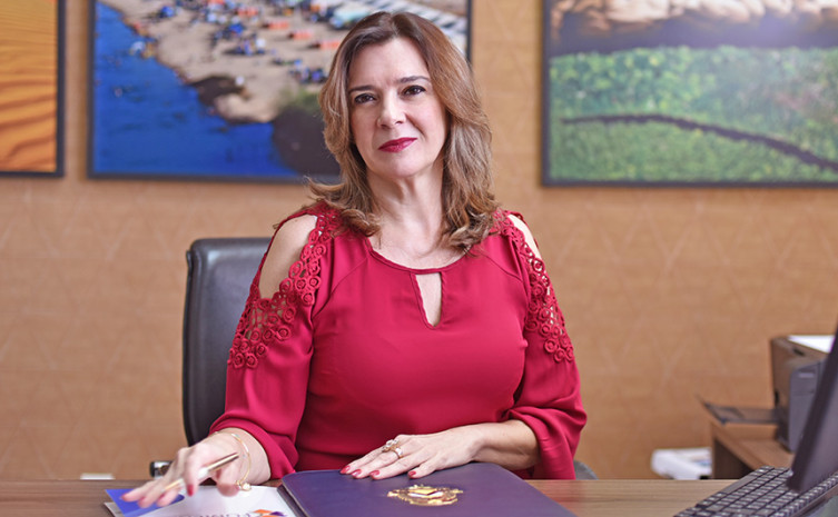 Presidente da Agência de Fomento, Denise Rocha