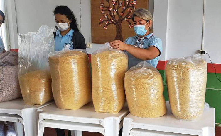 Cerca de 360 famílias que vivem em situação de insegurança alimentar e nutricional foram beneficiadas