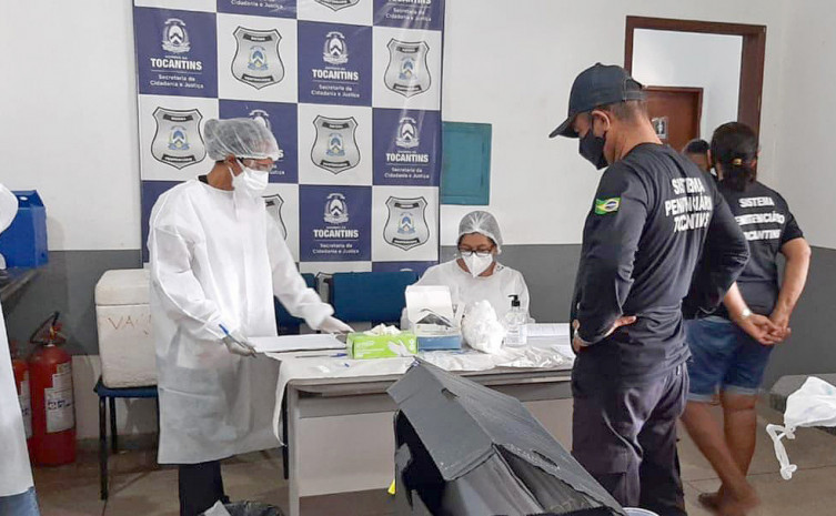 Os trabalhos de testagem foram realizados nesta quinta-feira, 25
