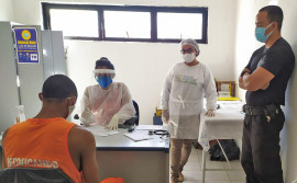 Cidadania e Justiça realiza testes para detecção da Covid-19 nas Unidades Penais de Arraias, Guaraí e Barrolândia