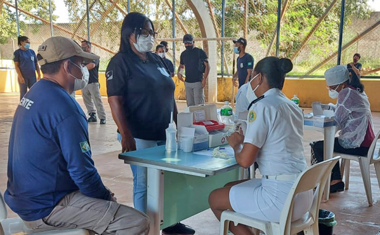 Comando Geral da Polícia Militar disponibilizou 200 testes rápidos