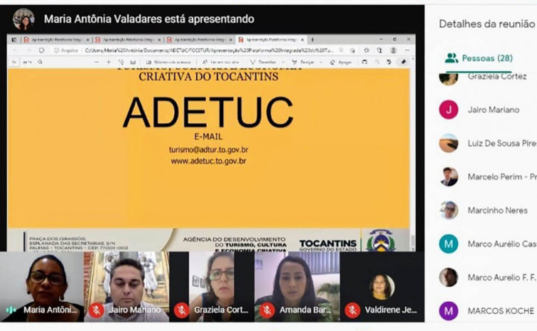 Reunião virtual do Foestur foi a primeira de 2021