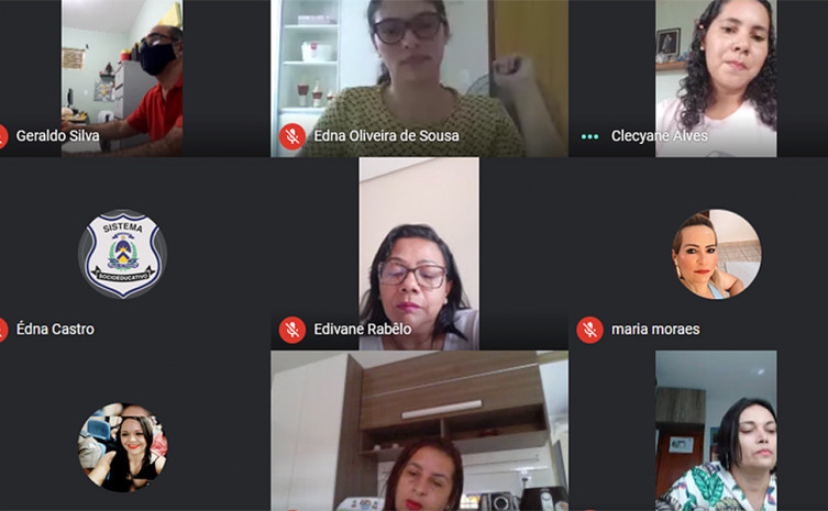 Na terceira fase do Projeto, encontro virtual reuniu representantes pedagogos de todas as unidades